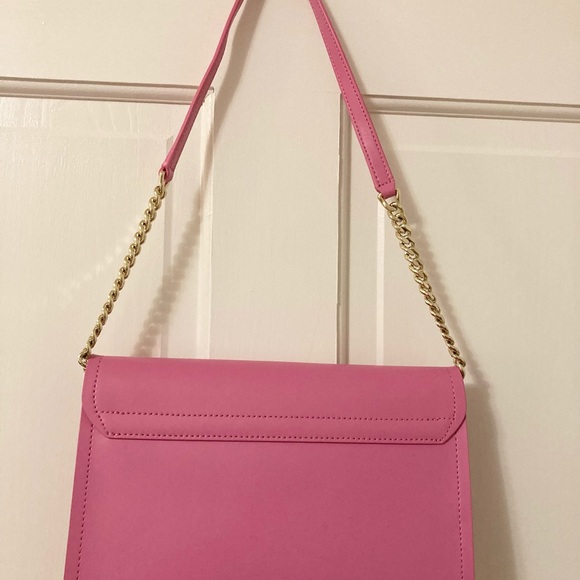 Kate Spade Pink Clutch with Gold Chain - Picture 4 of 6